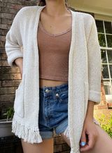 Madewell Fringe Cardigan Photo 0
