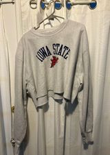 Iowa State Champion Cropped Crewneck Photo 0