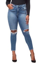 Good American HIGH WAIST GOOD LEGS CROP JEAN 15 Photo 0
