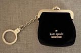 rare velvet kiss lock coin purse bag charm Photo 0