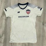 New Balance Ayso United Soccer Jersey Short Sleeve T-shirt Number 5 Size M Photo 0