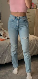 ZARA High Waisted Jeans Photo 0