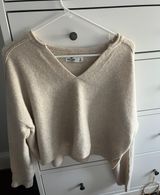 Cropped Cream Sweater Photo 0
