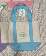 trader joe’s blue mini tote Photo 0