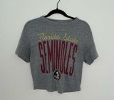 Women's Florida State Seminoles Cropped Tee-Small Photo 0