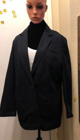 Rafaella New Black “  “ Linen Blazer!! Photo 0