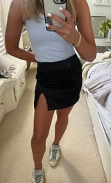 Forever 21 Satin Mini Skirt Photo 0