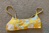 SheIn Yellow Flowered bikini top Photo 0