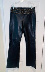 Cache 100% leather pants Photo 0