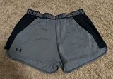 Under Armour gray shorts size large running workout athletic Photo 0
