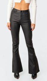 Black Leather Pants  Photo 0