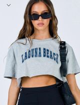 Princess Polly Laguna Beach Crop Tee Photo 0