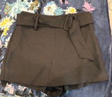 Glam Black Belted Skort Photo 0