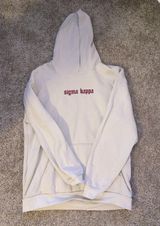 Sigma Kappa Hoodie Tan Size L Photo 0