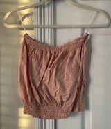 Blush pink tube top Photo 0
