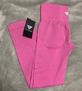Seamless Leggings Pink Size L Photo 0