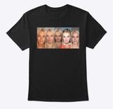 Custom Made Lindsay Lohan Mug Shot Graphic Tee Photo 0