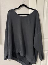 Aerie Slouchy Crewneck Sweatshirt Photo 0