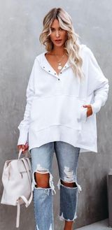 VICI White Sweater / Hoodie Photo 0