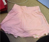 Pink Gingham Altar'd State Skirt Photo 0