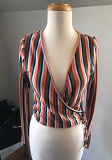 Caution to the Wind Colorful Top Photo 0