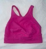 Sonic Pink Wunder Train Long-Line Bra Photo 0