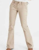 Artist Low Rise Flare Stretch Chino Pants.  NWT Photo 0