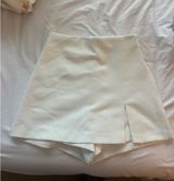 Zara White Skort Photo 0