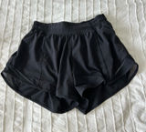 Lululemon Black Shorts Hotty Hot 4" Photo 0