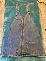 ZARA Denim Overall Dress Photo 0