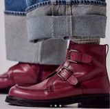 FREE PEOPLE ISLA MOTO BOOTS Size 9 Photo 0