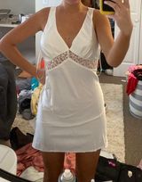 LIONESS White Dress Photo 0