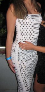 Showpo Formal White Strapless Maxi Dress Photo 0