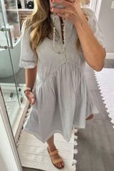 Universal Threads Light blue eyelet dress Photo 0