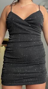 Windsor Black Sparkle Dress Photo 0