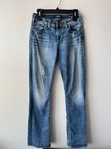 Silver Suki High Boot Cut Jeans Photo 0