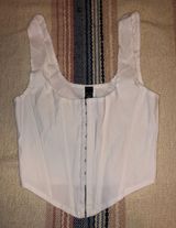 Windsor White Corset Top Photo 0
