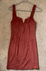 Forever 21 Burnt Orange Dress Photo 0