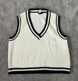 Cropped Sweater Vest Photo 0