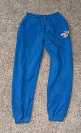 White Fox Blue Sweatpants Boutique Photo 0