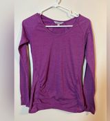 Athleta Purple Long Sleeve Women's Top, sz Sm Photo 0