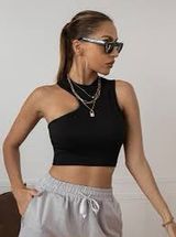 ZARA Asymmetrical Top Photo 0