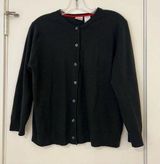 Isaac Mizrahi  x Target Black Button Up Cardigan Photo 0