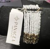 Panache White And Gold Bead Bracelet NWT Photo 0