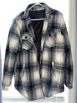 Amazon Quilt Lined Flannel Shacket Photo 0