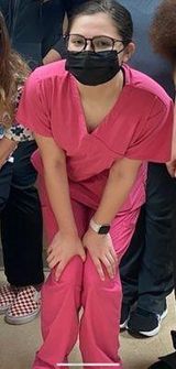 pink scrub set Photo 0