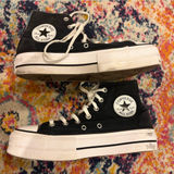Converse  Black platforms Photo 0