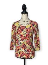 Studio Works floral cardigan Photo 0