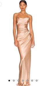 La Lune Lace Back Maxi Dress in
Desert Rose Photo 0