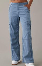 American Eagle AE Dreamy Drape Cargo Pants  Photo 0